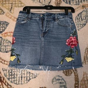 Denim skirt